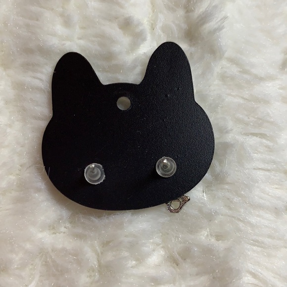 3 for 10 EARRINGS - cat with fish bone 🐠 - Picture 3 of 3